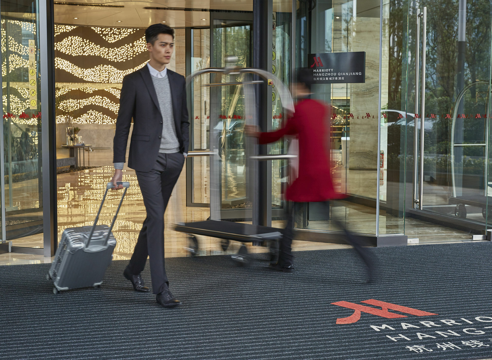 Hangzhou Marriott Hotel Qianjiang Eksteriør billede