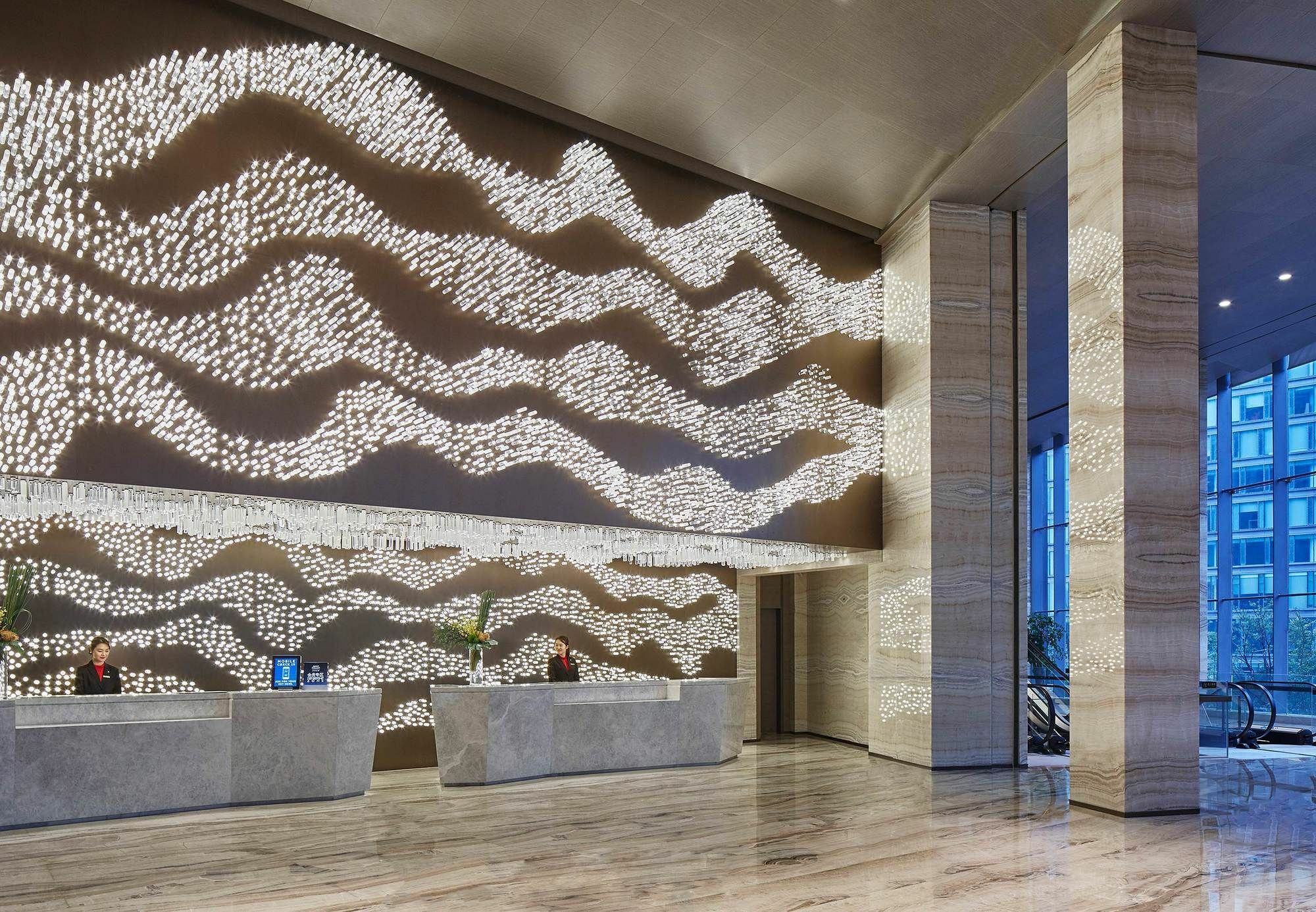 Hangzhou Marriott Hotel Qianjiang Eksteriør billede