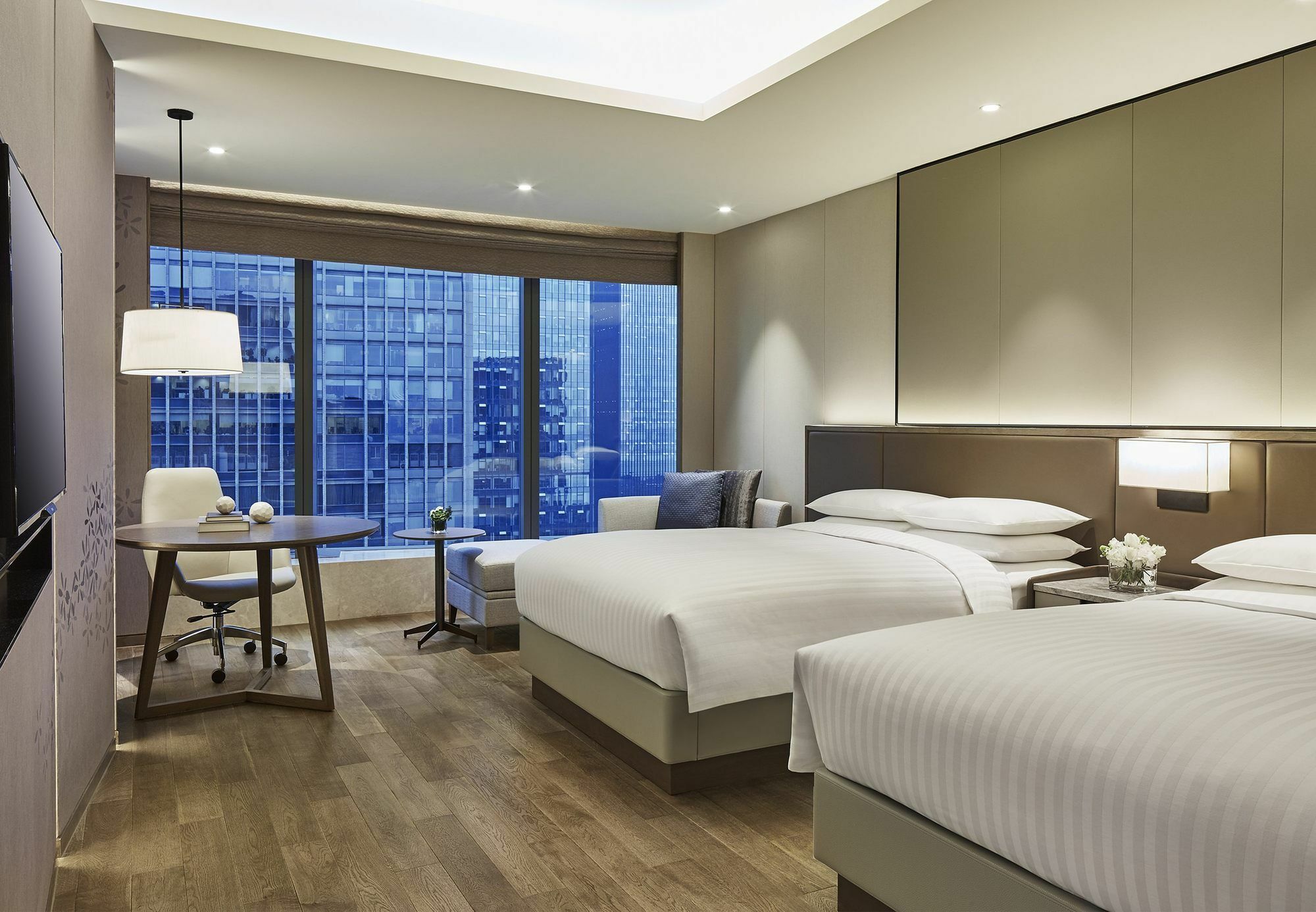 Hangzhou Marriott Hotel Qianjiang Eksteriør billede