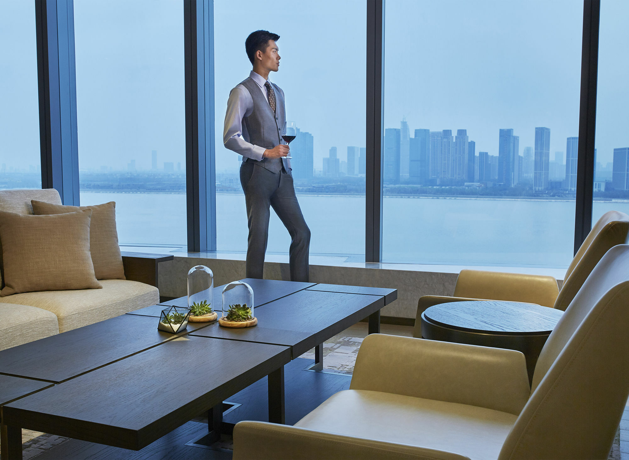 Hangzhou Marriott Hotel Qianjiang Eksteriør billede